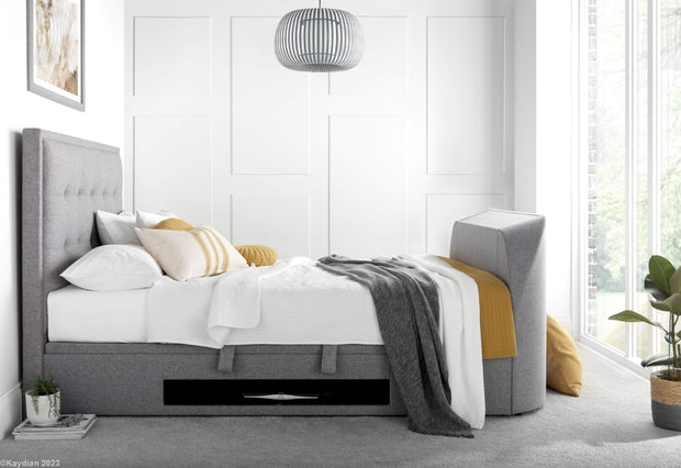 Kaydian Falmer TV Bed with Ottoman Storage - Side Lift (ONLINE ONLY)