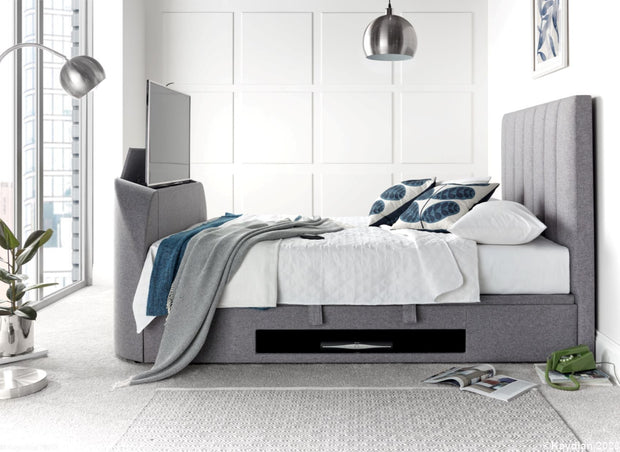 Kaydian Medway TV Bed with Ottoman Storage - Side Lift (ONLINE ONLY)