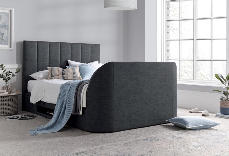 Kaydian Medway TV Bed with Ottoman Storage - Side Lift (ONLINE ONLY)